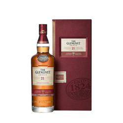 THE GLENLIVET 格兰威特 21年 苏格兰单一麦芽威士忌  700ml 单瓶装批发价多少钱？