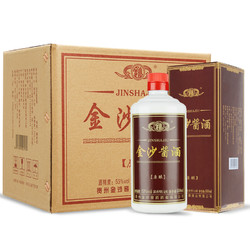 JINSHA 金沙 贵州金沙酱酒原酿53度粮食酒500mL*6酱香型白酒整箱拼团价多少钱？