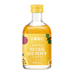 MISS BERRY 贝瑞甜心 MissBerry贝瑞甜心梅梅百香果微醺果酒电商卖多少钱？