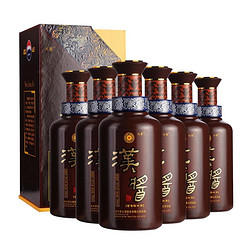 MOUTAI 茅台 汉酱 51度500ml*6汉酱酒 整箱 高度 酱香型 白酒电商卖多少钱？