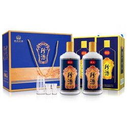 KWEICHOW ZHENJIU 珍酒 珍五 蓝版 53%vol 酱香型白酒 500ml*2瓶 双支装市场价多少钱？