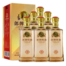 LANGJIU 郎酒 郎牌特曲 窖藏5号 50%vol 浓香型白酒电商卖多少钱？