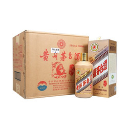 MOUTAI 茅台 丙申猴年 生肖纪念酒 53%vol 酱香型白酒 500ml*6瓶 整箱装行情价多少