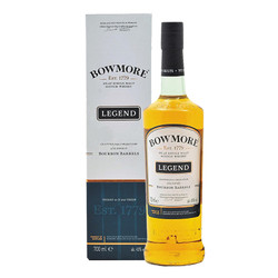 BOWMORE 波摩传奇 苏格兰单一麦芽威士忌 700ml进口礼盒装价格多少钱？