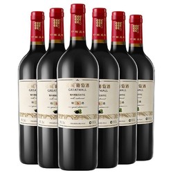 GREATWALL 长城葡萄酒 长城 特选5橡木桶解百纳干红葡萄酒 750ml*6瓶 整箱装市场价多少钱？