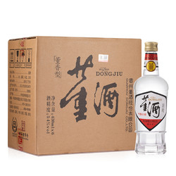 董酒 54度白标430ml*6瓶 董香型 整箱纯粮固态酿造百草入曲价格多少钱？