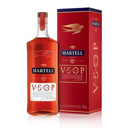 MARTELL 马爹利 VSOP赤木白兰地洋酒Martell保税仓发货 马爹利VSOP赤木1000ml有码磨码随机价格多少钱？