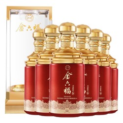 金六福 美福精酿 浓香型白酒 52度500ml*6瓶 整箱装包邮价多少钱？