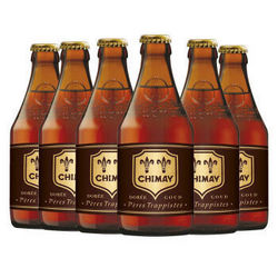 CHIMAY 智美 金帽 修道士精酿 啤酒 330ml*6瓶 整箱装批发价多少钱？