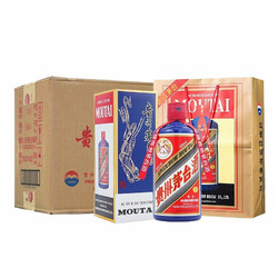 MOUTAI 茅台 飞天茅台 蓝色 53%vol 酱香型白酒 500ml*6瓶 整箱装包邮价多少钱？