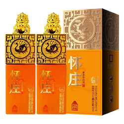 怀庄 四大祥瑞 酱香型白酒53度500ml*2瓶市场价多少钱？