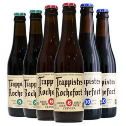 Trappistes Rochefort 罗斯福 Rochefort） 10号*2/8号*2/6号*2啤酒 修道士精酿 啤酒 330ml*6瓶 整箱装 比利时原瓶进口价格多少钱？