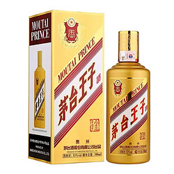 MOUTAI 茅台 金王子酒 53%vol 酱香型白酒 500ml 单瓶装电商卖多少钱？