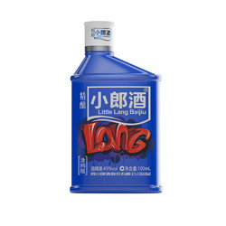 LANGJIU 郎酒 涂鸦版小郎酒45度兼香型白酒100mL*1瓶 聚会小酒电商补贴价多少钱？