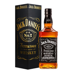 JACK DANIEL‘S 杰克丹尼 Jack Daniel's） 美国 田纳西州 调和型 威士忌 进口洋酒 700ml 金标礼盒装行情价多少