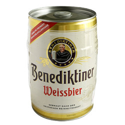 Benediktiner 百帝王 小麦白啤酒 5L批发价多少钱？