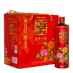 沙洲 优黄 苏派黄酒 富贵沙优八年 粮食酿制黄酒 半甜型 500ml*6瓶 整箱装行情价多少