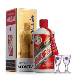 MOUTAI 茅台 贵州茅台酒 飞天牌 茅台酒 酱香型 过节收藏 43度 飞天茅台 500ml 单瓶装批发价多少钱？