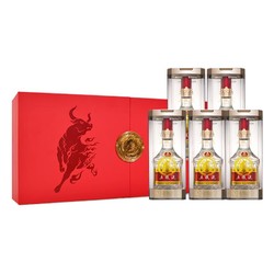 WULIANGYE 五粮液 牛年纪念酒 礼盒装52度50ml*5拼团价多少钱？