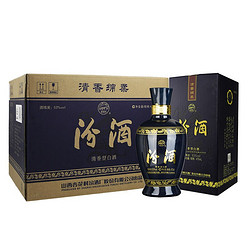 汾酒 白酒 蓝汾清香型 53度 475ml*6瓶 整箱礼盒装拼团价多少钱？