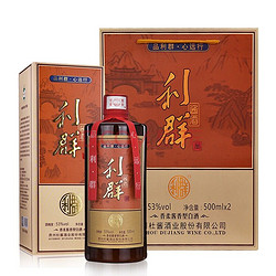 Dusause 杜酱 利群酱酒 53度酱香型白酒 500ML*6瓶 三个礼袋拼团价多少钱？