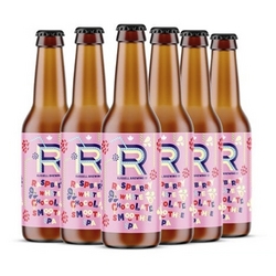 Russell BREWERIES 罗塞尔 小麦啤酒 树莓白巧克力 355ml*6瓶装电商卖多少钱？