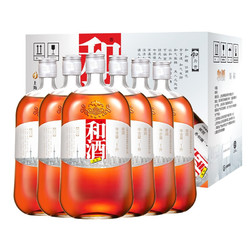 和 酒 上海老酒 银标 半干型黄酒 1L*6瓶 整箱装包邮价多少钱？