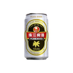 PEARL RIVER 珠江啤酒 老品牌珠江12度经典老珠江啤酒330mL*12罐 国产啤酒整箱易拉罐包邮价多少钱？