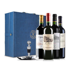 CHATEAU LAFITE ROTHSCHILD 拉菲古堡 拉菲葡萄酒750ml*4 红酒礼盒装电商补贴价多少钱？