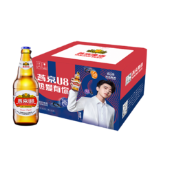 YANJING BEER 燕京啤酒 燕京U8优爽小度特酿啤酒500ml*12瓶*2箱啤酒箱装拼团价多少钱？