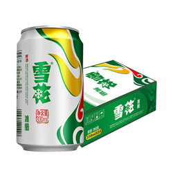 SNOWBEER 雪花 啤酒冰酷9度新鲜拉格整箱330ml×24听包邮价多少钱？