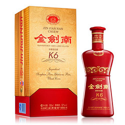 剑南春 金剑南 K6 52%vol 浓香型白酒 500ml 单瓶装 赠金剑南K6 100ml最终到手价多少钱？