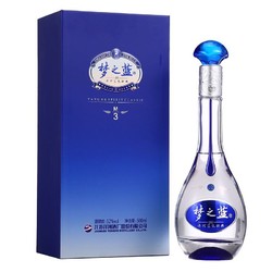 YANGHE 洋河 梦之蓝 M3 52%vol 浓香型白酒市场价多少钱？