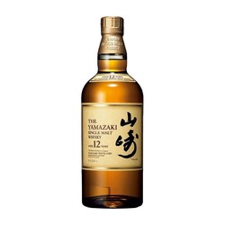 YAMAZAKI 山崎 12年 日本单一麦芽威士忌 43度 700mL 无盒价格多少钱？