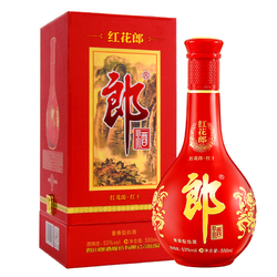 LANGJIU 郎酒 郎 红花郎10 第四代 酱香型白酒 单瓶装BB53度500ml包邮价多少钱？