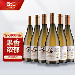 智利云汇中央山谷新世界原瓶进口莎当妮Chardonnay霞多丽干白葡萄酒 整箱6支装电商卖多少钱？