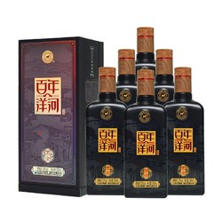 YANGHE 洋河 百年洋河海之蓝兄弟款黑金52度500ml*1/2/6白酒批发价多少钱？