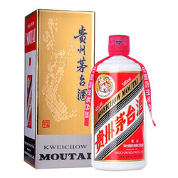 MOUTAI 茅台 贵州茅台酒 茅台飞天 酱香型白酒 礼盒送礼推荐 飞天茅台 43度 500ML*6 整箱装拼团价多少钱？