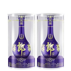 LANGJIU 郎酒 青花郎酒 天宝洞藏 陈酿 53%vol 酱香型白酒 558ml*2瓶市场价多少钱？