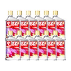 LANGJIU 郎酒 精酿小郎酒 炫彩分享款 浓酱兼香型白酒 45度100ml*12瓶 整箱装电商卖多少钱？