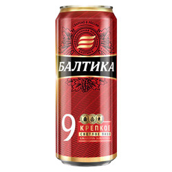 Baltika 波罗的海9号烈性啤酒 9号烈性啤酒450ml*24瓶电商补贴价多少钱？