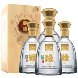 今世缘 国缘 42%vol 柔雅型白酒 550ml*4瓶 整箱装行情价多少