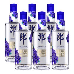 LANGJIU 郎酒 蓝顺 顺品480 45%vol 兼香型白酒 480ml*6瓶 整箱装电商卖多少钱？