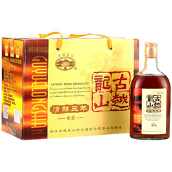 古越龙山 清醇三年 黄酒 500ml*6瓶价格多少钱？