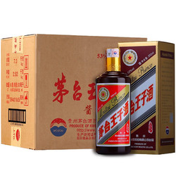 MOUTAI 茅台 53度贵州茅台酒酱香型白酒 酱色王子500ml*6瓶 整箱装电商补贴价多少钱？