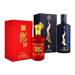 WULIANGYE 五粮液 酿神酱香53度500ml*1瓶 郎酒珍品53度500ml*1瓶组合酱香型市场价多少钱？