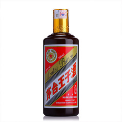 MOUTAI 茅台 王子酒 酱色 53%vol 酱香型白酒 500ml 单瓶装市场价多少钱？