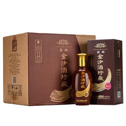 JINSHA 金沙 回沙酒 珍藏12 酱香型白酒 53度 500ml*6瓶 整箱装市场价多少钱？