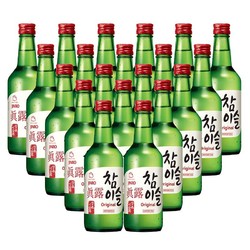 Jinro 真露 韩国进口烧酒20.1°竹炭酒 360ml*20瓶 整箱装包邮价多少钱？