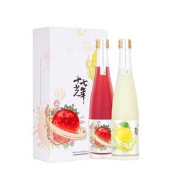 十七光年 果酒 草莓 柠檬口味 微醺低度果味甜酒 330ml*2瓶 礼盒装拼团价多少钱？